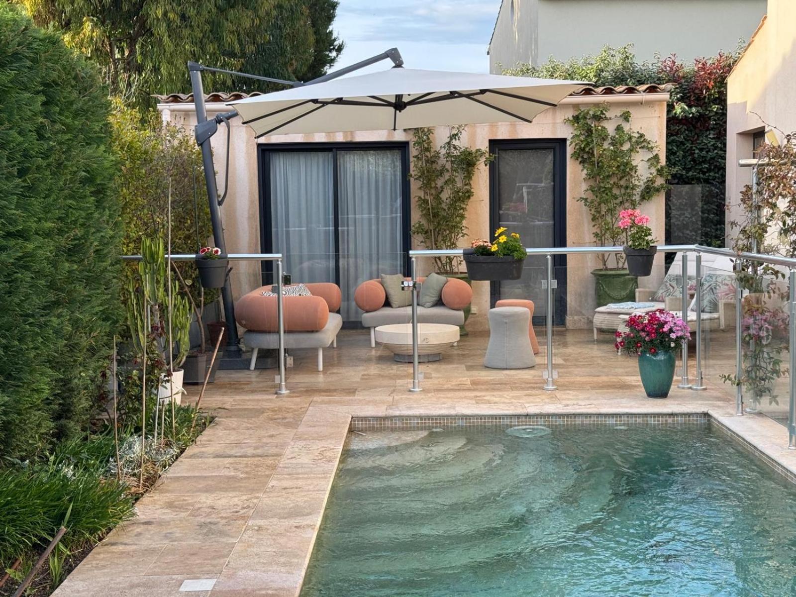 Villa Elimia Piscine Privee & Chauffee アンティーブ エクステリア 写真